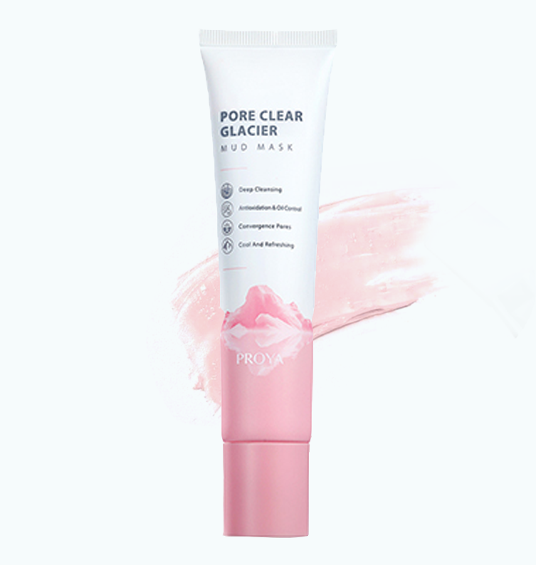 百乐博毛孔净澈冰川泥膜